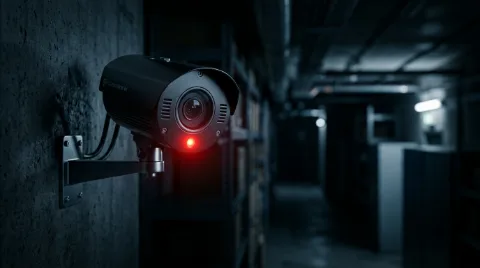 24/7 CCTV surveillance cameras monitoring iMove storage facility around the clock